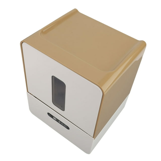 Automatic Paper Towel Dispenser, Smart Touchless Wall Mount Paper Towel Holder with Night Light Commercial Electric Paper Hand Towel Roll Dispenser for Restroom Bathroom Hotel