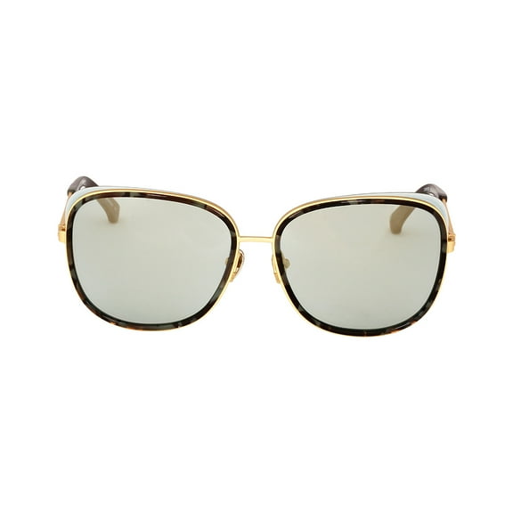 Calvin Klein Metal Frame Blue Lens Ladies Sunglasses CK8575S356755915425