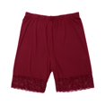 thumbnail image 4 of EIMELI Women Safety Short  Plus Size Pants  Seamless Lace Trim Briefs, 4 of 6