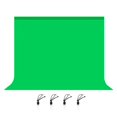 thumbnail image 1 of 3X2M Photography Background Cloth Studio Live Portrait Cloth Keyless Cloth Multifunctional Photo Background Cloth, Green, 1 of 8
