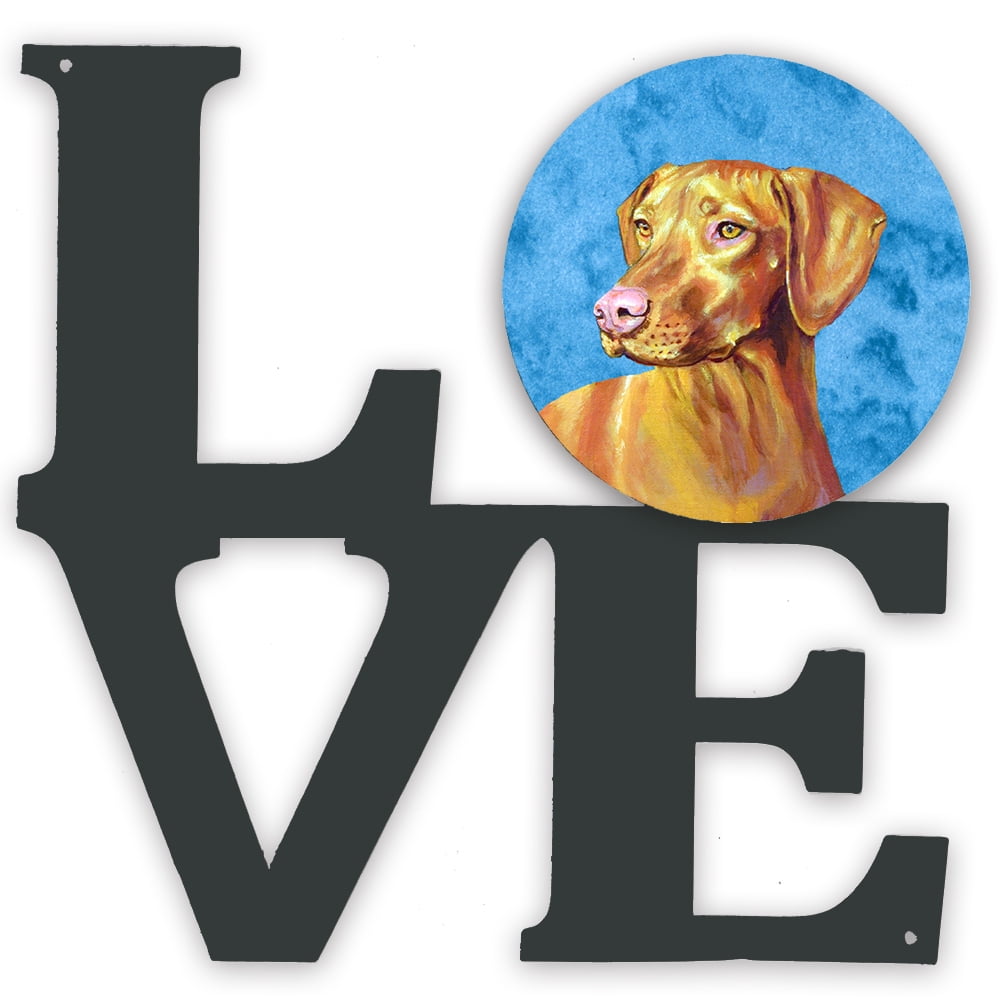 Blue Bernese Mountain Dog Metal Wall Artwork Love, image size:1000x1000