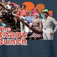 thumbnail image 3 of The Brady Bunch TV Show - Family Photo - Women's Lightweight French Terry Long Sleeve Shirt, 3 of 5