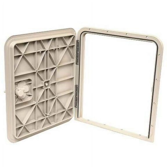 Innovative Boat Pontoon Hatch Door 550-7012 | 18 x 16 Inch Beige
