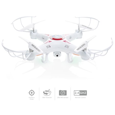 Best Choice Products RC 6-Axis Quadcopter Flying Drone Toy With Gyro and Camera Remote Control LED (Best Mini Drone Under 50)