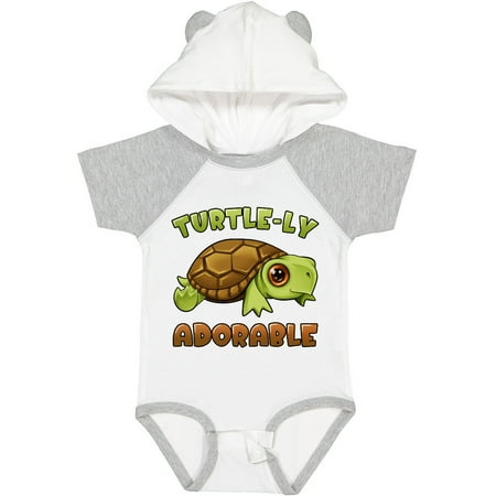 

Inktastic Turtle-ly Adorable Cute Turtle Gift Baby Boy or Baby Girl Bodysuit