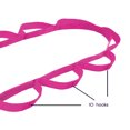 thumbnail image 2 of Wacces Yoga Strap Stretch Restore Multi-Grip Fitness Pilates Stretching Belt - Pink, 2 of 5