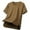 Brown, variant on Men's Casual T Shirts For Outdoors And Everyday Wear Flexible And Summer Apparel For Relaxed Style And Easy Care, XXXL, White