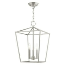 Livex Lighting - Devonshire - 3 Light Convertible Semi-Flush Mount in Coastal