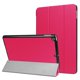 thumbnail image 1 of Funda de cuero con tapa horizontal y textura Custer para iPad 9.7 (2018) y iPad 9.7 (2017), con tres pliegues y función de suspensión/activación (negra), 1 of 5