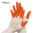 thumbnail image 3 of Almencla 100 Pieces Disposable Latex Finger Cots for Industrial Apply Jewelry Washing, 3 of 8