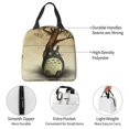 thumbnail image 4 of Japanese Anime Style Insulated Lunch Bag for Women, Aesthetic Forest Spirit Thermal Tote, Leakproof Meal Prep Cooler for Work Office, 4 of 6