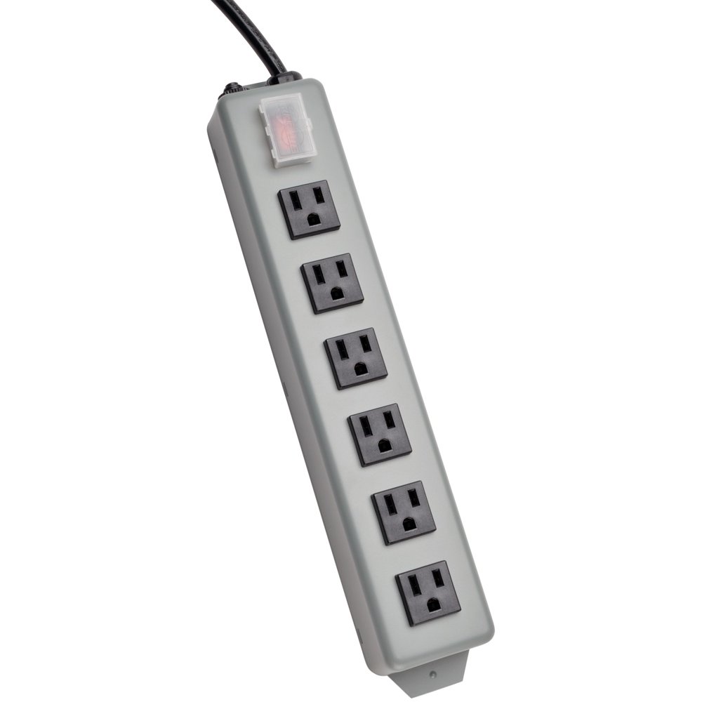 Tripp Lite 6SP 6Outlet Industrial Power Strip, 6ft Cord