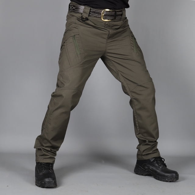 Pantalones tácticos militares para hombre, pantalones de combate especiales, multibolsillos, impermeables, resistentes al desgaste, informales, monos de entrenamiento, pantalones para hombre Tan Jianjun unisex