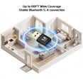 thumbnail image 2 of 5.4 Bluetooth Dongle - 20M Range USB Adapter for PC, Plug and Play, Supports Laptop Headphones, Keyboard, Mouse - Windows 11/10/8.1, 2 of 5