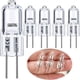 thumbnail image 1 of Bombilla halógena de alto rendimiento, bombilla de repuesto de luz blanca cálida con casquillo G4 de dos clavijas para aplicaciones de bombillas de vehículos, 20 W, 12 V, tamaño ultrapequeño con, 1 of 6