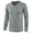 Gray, variant on UAMVSH Men's Long Sleeve Raglan Shirts Soft Lightweight V-Neck Running Workout T-Shirts Trendy Baseball Athletic Pullover Tops(XX-Large,Black)