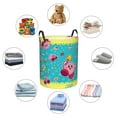 thumbnail image 6 of Kirby Large Laundry Hamper Collapsible Laundry Basket With Handles, Tall Storage Basket For Blanket, Toys, Dirty Clothes In Living Room, Bedroom, Bathroom, Nursery, 6 of 7