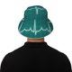 thumbnail image 5 of Balery ECG Wave Sombreros para el sol para hombre y mujer, sombrero de pescador con UPF 50+, 5 of 6