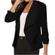 thumbnail image 1 of Chaqueta y abrigo informal de manga larga sin capucha para mujer, color liso, de manga larga, sin botones, blusa para mujer, 1 of 5