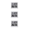 thumbnail image 3 of Wosthever Termómetro digital LCD Pantalla grande Automático Electrónico Decoración de Reloj Higrómetro Estilo simple Sala de estar Type1, 3 of 6