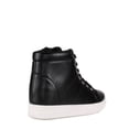 thumbnail image 3 of Instant Lace up Wedge Sneakers in Black, 3 of 3