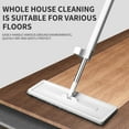 thumbnail image 4 of Ycandiee Flat Mop, Self Wringing Microfiber Mop for Floor Cleaning, 360 Hands-Free Microfiber Floor Mop, for Hardwood Floor and Window, 4 of 4