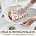 thumbnail image 7 of 4 Pcs Funny Kitchen Towels,Red Christmas Snowflake Pattern Microfiber Dish Towels,Kitchen Tea Towels,Kitchen Towel Set (18" X 26"), 7 of 7