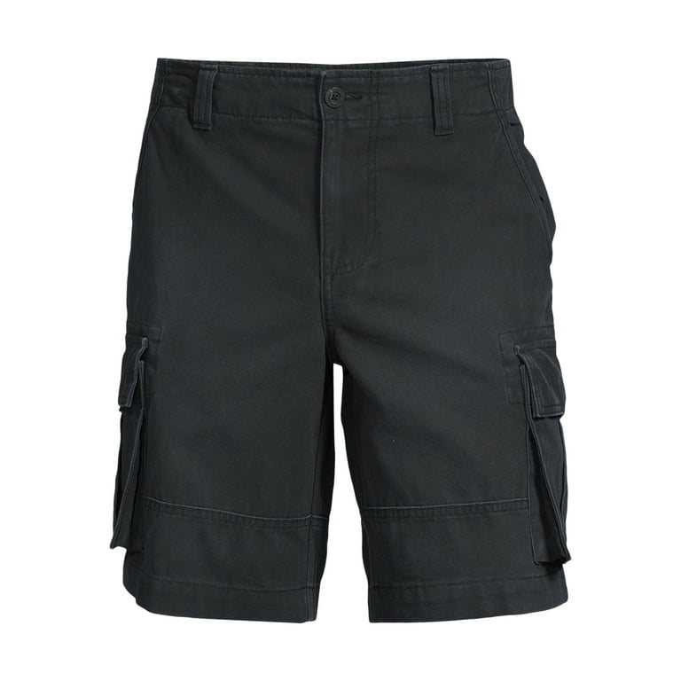 No boundaries men's belted twill cargo short sale