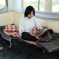 thumbnail image 4 of REDCAMP Cotton Flannel Sleeping Bag for Adults Cold Weather, Envelope Camping Backpacking Sleeping Bags with 2lbs Filling, 4 of 9