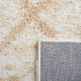thumbnail image 6 of SAFAVIEH Berber Shag Phyliss Trellis Area Rug, Ivory/Beige, 5'5" x 7'7", 6 of 8