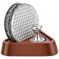 thumbnail image 6 of 3 Pack 53.3mm Espresso Puck Screen Set with Magnetic Extractor and Wooden Stand Stainless Steel Reusable Puck Screen Espresso Machine Accessories, 6 of 12