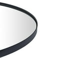 thumbnail image 6 of TEHOME Yolanta Black Round Mirror, 26 inches Diameter, Circle Wall, 6 of 6