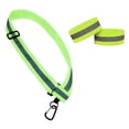 thumbnail image 2 of Reflective Sash For Walking At Night High Visibility Reflective Running Gear Night Walking For Men Women Kids Reflective Sash With 2 Pcs Reflective Ar, 2 of 5