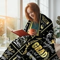 thumbnail image 2 of DAJU Graduation Gifts For Her Him College Graduation Gifts For Women Men Graduation Decorations Graduate Congratulations Gifts For Women Throw Blankets(50*60inch), 2 of 6