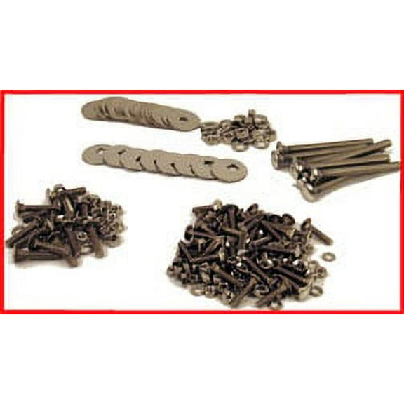 Brothers Trucks PS10365 Bed Bolt Kit - Shortbed/Stepside - Polished Stainless