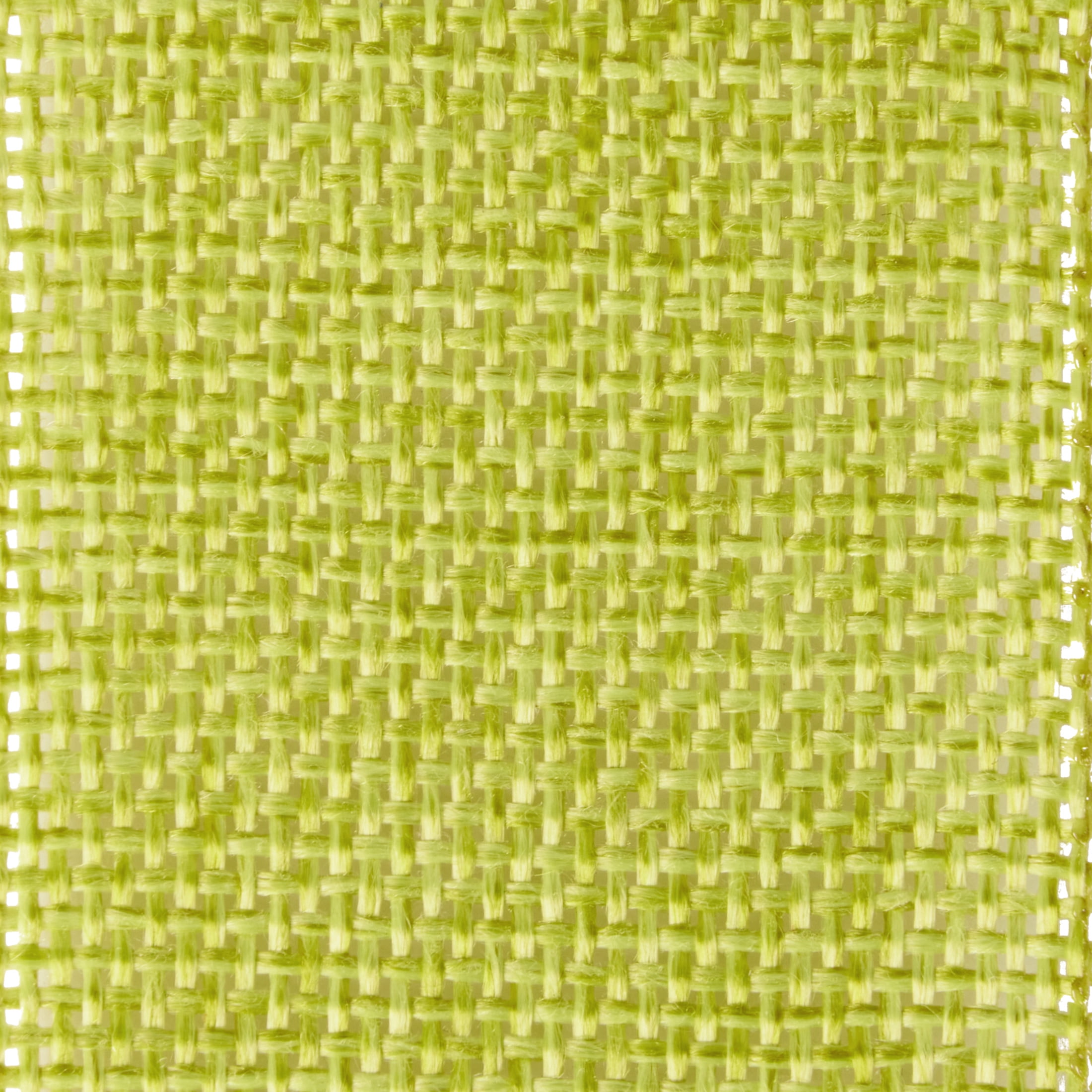 Offray Ribbon, Lemongrass Green 1 1/2 inch Woven Burlap Woven Ribbon, 9 feet