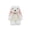 White, variant on Free Express Easter Bunny Plush Stuffed Animal Soft Fluffy Rabbit Toy with Decorative Scarf for Spring Home Decor Easter Gift and Playtime