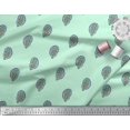 thumbnail image 2 of Soimoi Polyester Crepe Fabric Paisley Block Decor Fabric Printed Yard 42 Inch Wide, 2 of 3