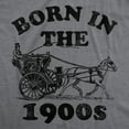 thumbnail image 2 of Mens Funny T Shirts Born In The 1900s Sarcastic Graphic Tee for Men Graphic Tees, 2 of 7