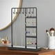 thumbnail image 2 of Marble Jewelry Display Stand Removable Desktop Earring Stand Necklaces Rings Jewelry Stand Jewelry Storage Rack, 2 of 5