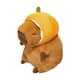 thumbnail image 5 of Peluche de carpincho de dibujos animados marrón para sala de estar, decoración de habitación infantil, carpincho de peluche naranja y m, 5 of 9
