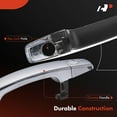 thumbnail image 4 of A-Premium Front Driver Side Exterior Door Handle with Keyhole Compatible with Chevy Malibu, Cruze, Cruze Limited, Malibu Limited, Camaro, Sonic, Trax & Buick Encore, Lacrosse, Verano & Cadillac SRX, 4 of 8