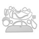 thumbnail image 1 of Cuadros Decorativos Troqueles de corte de coche plano plantillas para álbum de recortes en relieve tarjeta de álbum para manualidades DIY JShteea Nuevos Originales, 1 of 6