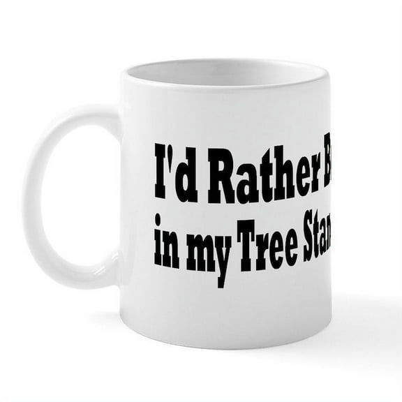 CafePress - Deer Mug - 11 oz Ceramic Mug - Novelty Coffee Tea Cup