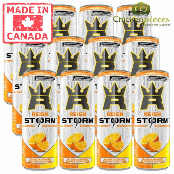 Reign Orange Valencia Energy Drinks 355ml/12oz (12/Case)