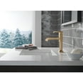 thumbnail image 4 of Delta 589-Dst Tetra 1.2 GPM Single Hole Bathroom Faucet - Black, 4 of 7
