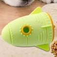 thumbnail image 3 of Treat Dispenser Dogs Puzzles Dogs Puzzles Feeder Slow Feeding Indestructible Interactive Toys Enrichment for Large Dogs Rocket (green), 3 of 6
