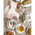 thumbnail image 4 of Abstract Geometric Kitchen Dish Towels for Drying Dishes Set of 3, Farmhouse Vintage Polka Dot Red Brown Waffle Weave Microfiber Hand Tea Bathroom Towels Quick Dry & Absorbent Towel 15.7x23.6, 4 of 7