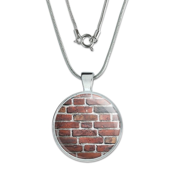 Brick Wall - Bricks Mason Masonry Large Pendant