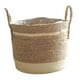 thumbnail image 4 of Cesta tejida para macetas, cesta de almacenamiento, adorno decorativo para el hogar con acabado impermeable Estilo C, 4 of 9